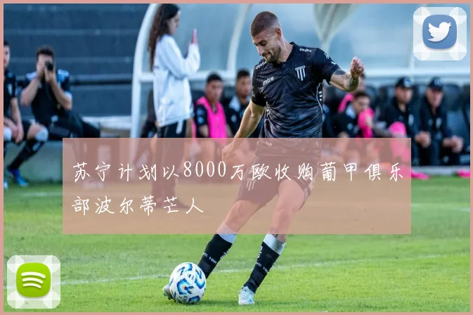 苏宁计划以8000万欧收购葡甲俱乐部波尔蒂芒人