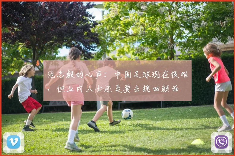 范志毅的心声：中国足球现在很难，但业内人士还是要去挽回颜面