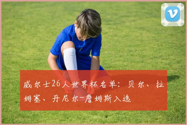 威尔士26人世界杯名单：贝尔、拉姆塞、丹尼尔-詹姆斯入选
